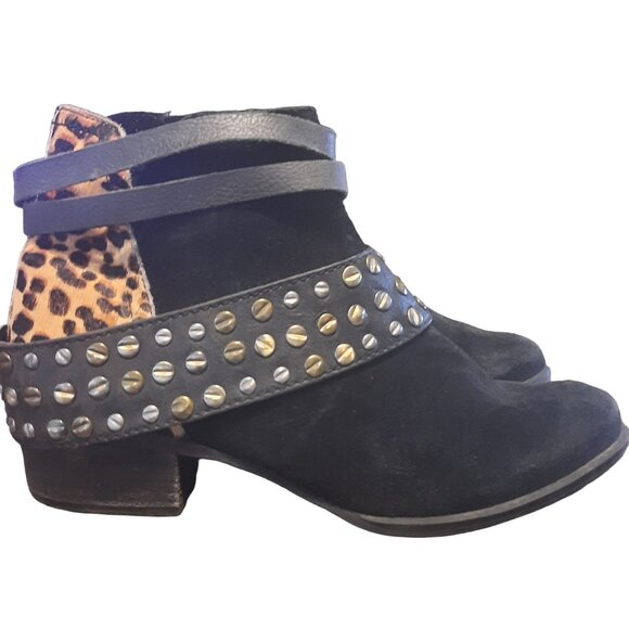 naughty monkey Shoes - Naughty Monkey CRIMSON BOOTIE IN BLACK